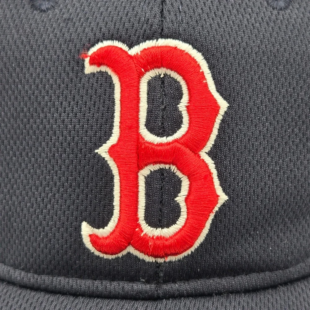 Team MLB Boston Red Sox Hat Youth Navy Blue Baseball Cap Sporty Gorpcore